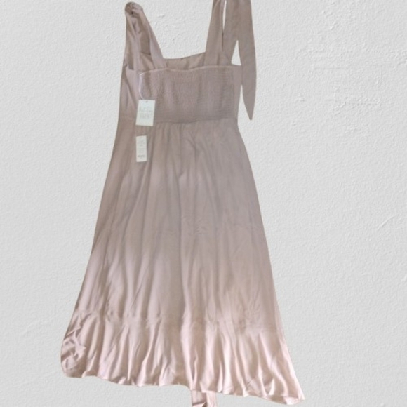 NWT Show Me Your Mumu Claire Midi Dress XXL Mauve Chiffon - Picture 5 of 6